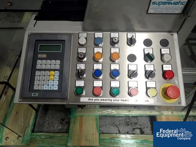 MAB #B88, case erector packer with powered case feeder, carton collating & loading station, serial - Image 8