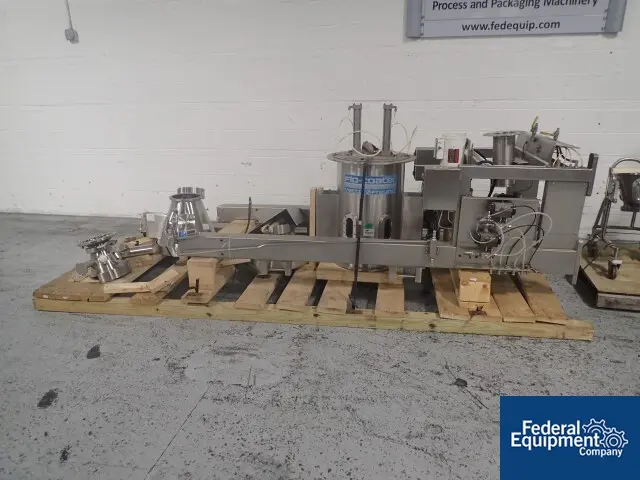 Vector #FL-Mulit-5, fluid bed dryer, Stainless Steel, (2) top spray granulation chambers, bowls and expansion - Image 3