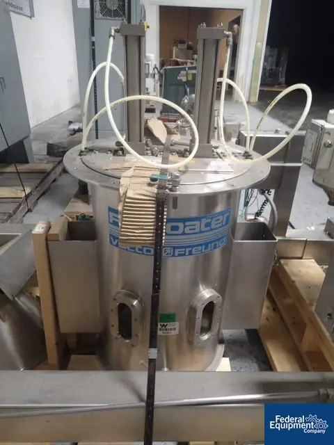 Vector #FL-Mulit-5, fluid bed dryer, Stainless Steel, (2) top spray granulation chambers, bowls and expansion - Image 5