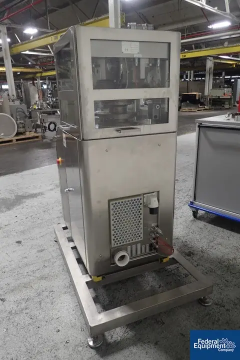 Kilian #T100, tablet press, 9 stations, B IPT turret, 60 Kn pre-compression, 65 Kn main compression, 16mm - Image 5