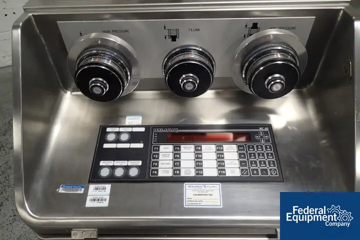 Kilian #T100, tablet press, 9 stations, B IPT turret, 60 Kn pre-compression, 65 Kn main compression, 16mm - Image 7