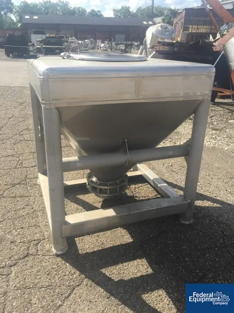Tote Systems, tote bin, stainless steel, #3240-3 - Image 4