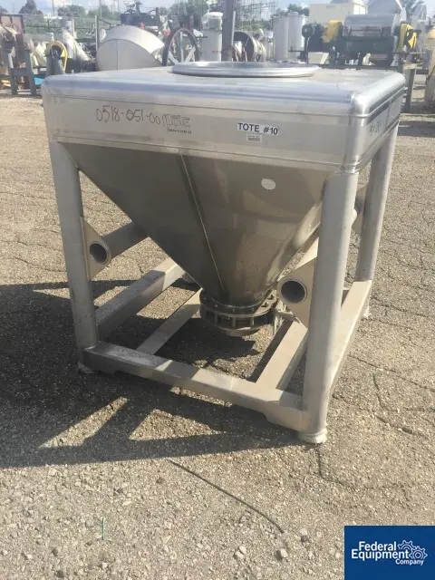 Tote Systems, tote bin, stainless steel, #3240-3 - Image 5