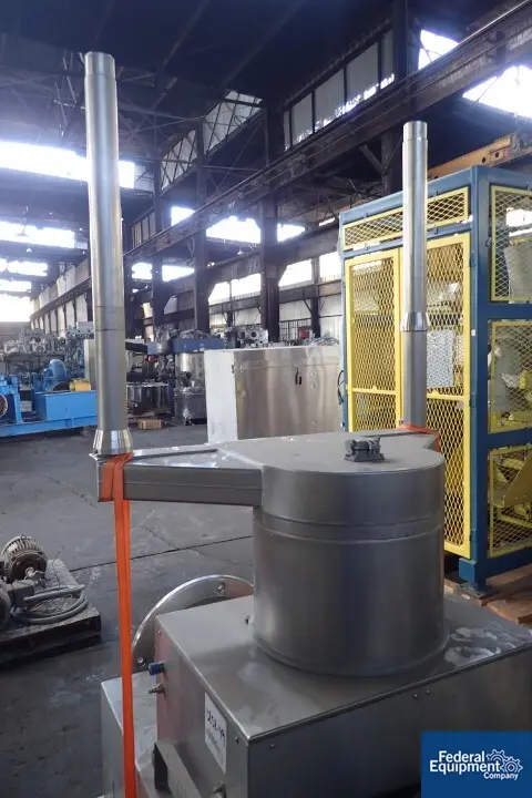 LB Bohle #HS400, 400 KG, Drum Lift, Stainless Steel, 144" rise, approximately 182" overall height, serial# - Image 4