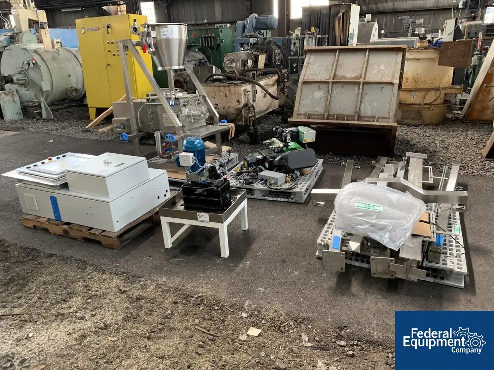 Bulk Bag-super Sack Unloading, Lleal, dual rotor oscillating granulator, Stainless Steel, electric hoist - Image 1