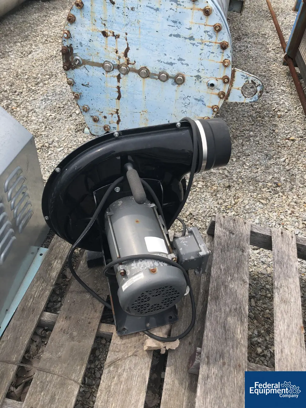 Cincinnati #EBR-75/X1 Fan, .75 HP, tag CQS, 115/230 volt, 60 hertz, 1 phase, serial# 905393, #3290-18 - Image 1
