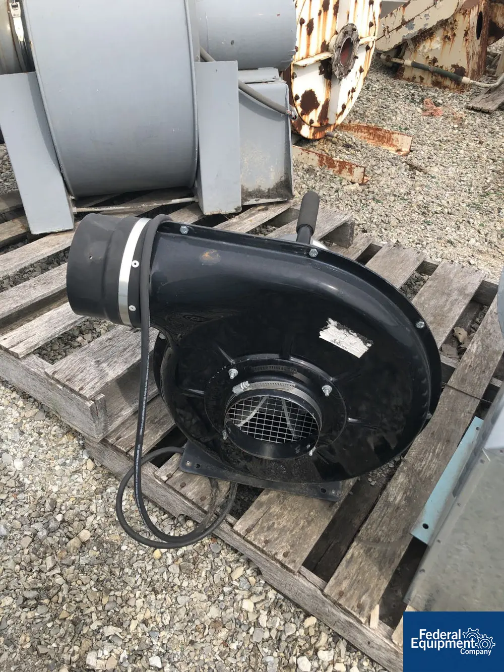 Cincinnati #EBR-75/X1 Fan, .75 HP, tag CQS, 115/230 volt, 60 hertz, 1 phase, serial# 905393, #3290-18 - Image 3