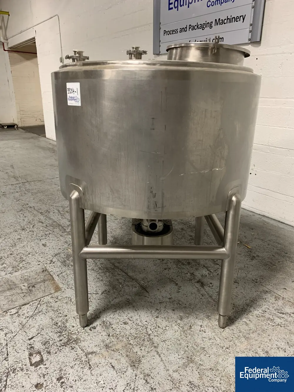 BCast Liquefier, liquefier, 304 Stainless Steel, 75 HP, round chamber design, 230/460 V., 12" impeller, 2014 - Image 4