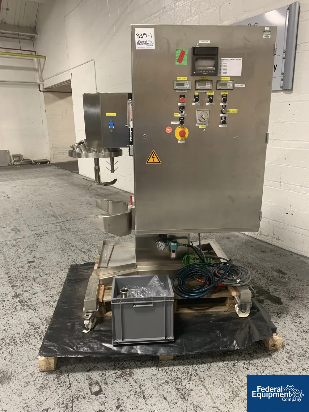 25 liter Collette #GRAL25, high shear mixer, Stainless Steel, 1998, #3319-1, 1998 - Image 4