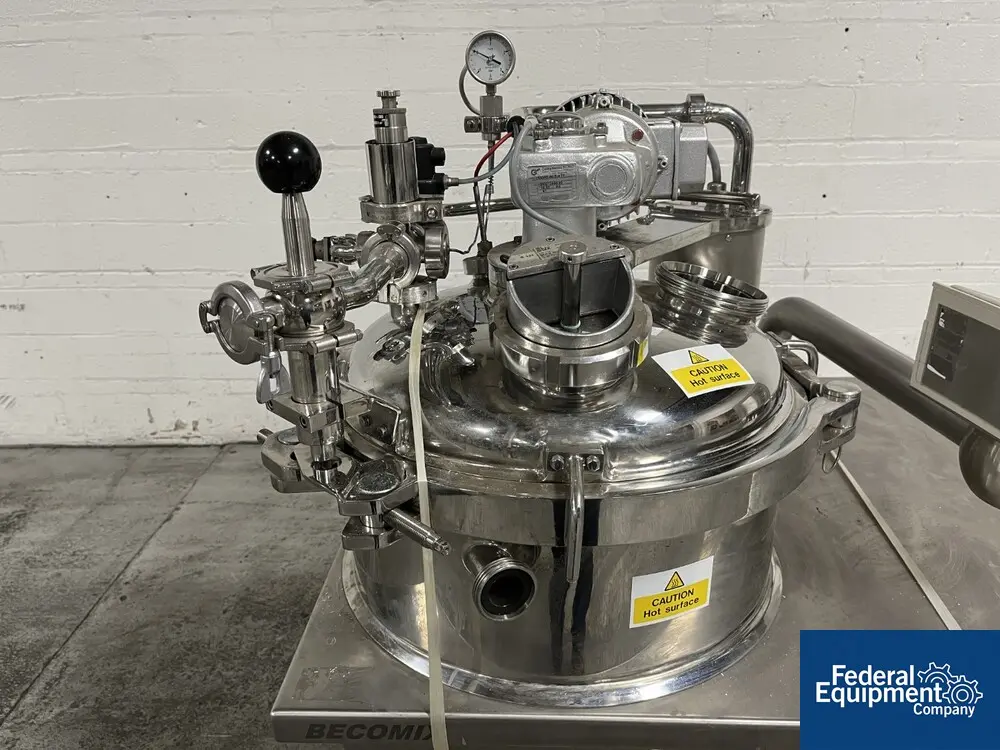 15.8 gallon Becomix #RW30, Stainless Steel planetary mixer, 60 liter total capacity, 30 liter working - Image 7