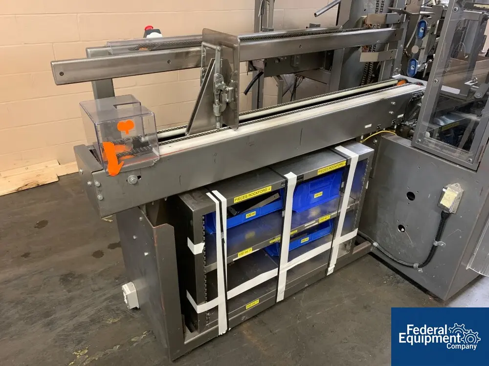 Rockford #808HM, case packer, Nordson gluer, 208 volt, S/N 11038, #3197-4 - Image 8