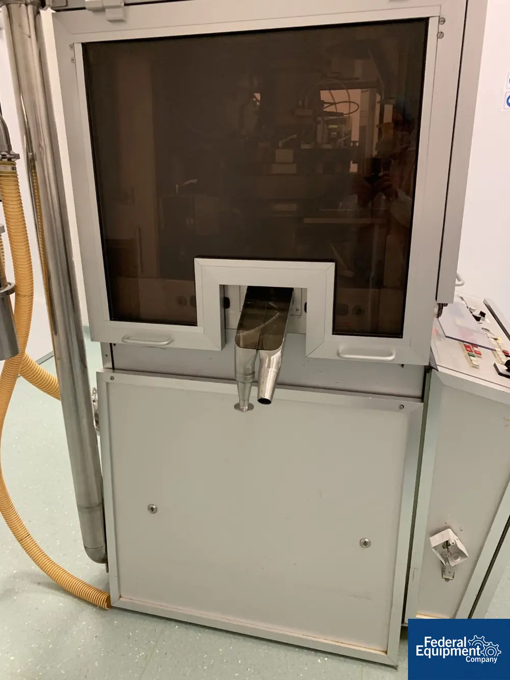 Fette #EC, tablet press, 100 Kn compression pressure, single sided, 380 volt, 50 Hz, S/N 36070, 1995 - Image 3