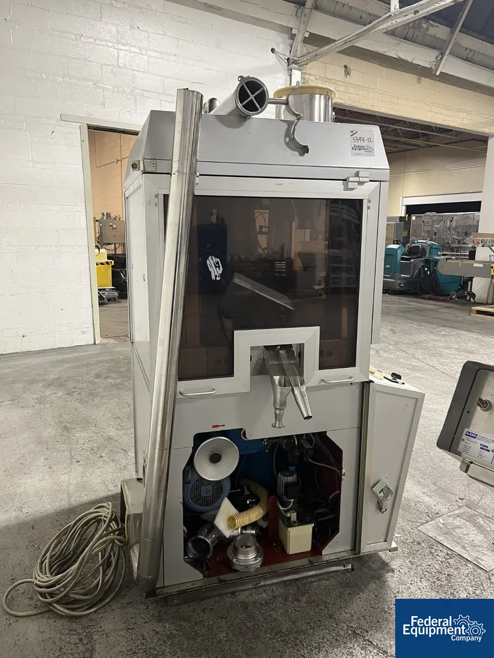 Fette #EC, tablet press, 100 Kn compression pressure, single sided, 380 volt, 50 Hz, S/N 36070, 1995 - Image 6