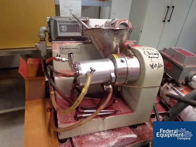 WAB #Dyno-Mill-KDL, Stainless Steel jacketed chamber, explosion proof design, #46726 - Image 1
