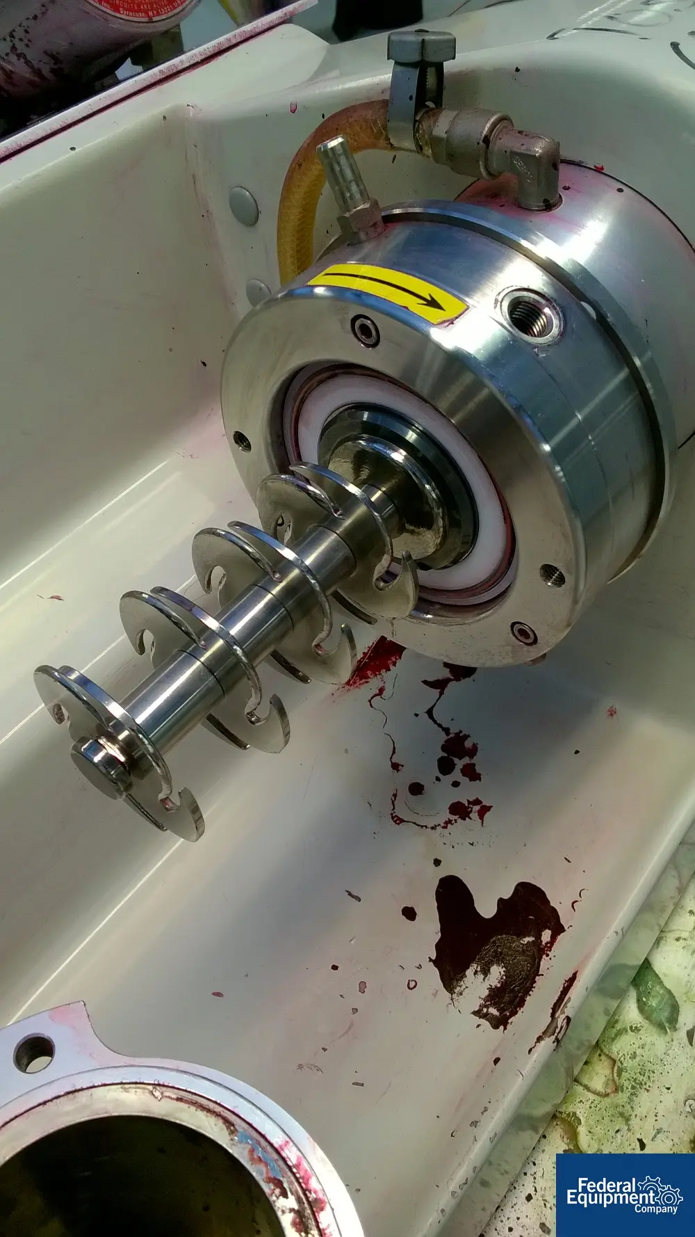 WAB #Dyno-Mill-KDL, Stainless Steel jacketed chamber, explosion proof design, #46726 - Image 5