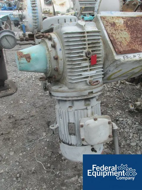 2000 gallon Pfaudler glass lined reactor, 5RW agitator drive, 15 hp, 460 V. explosion proof motor with - Image 6