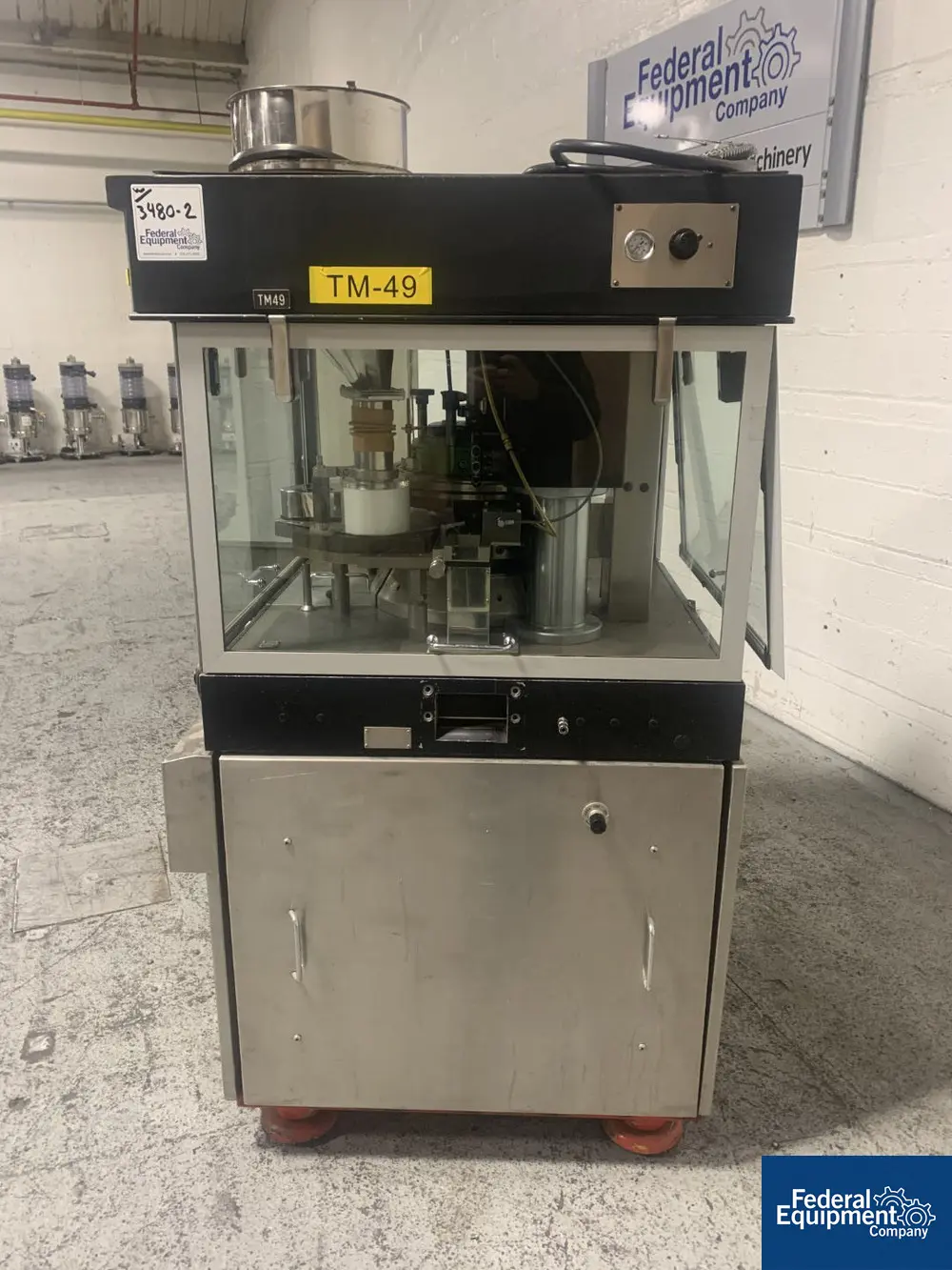 6.5 Ton, Unipress, Tablet Rotary Press, #3480-2 - Image 4
