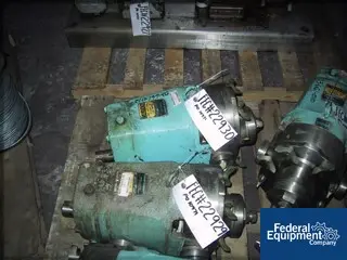 100 GPM, Waukesha #60, 2.5" rotary lobe pump, #22929 (2 available) - Image 1