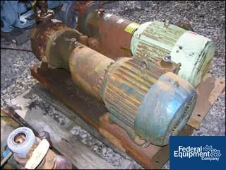 150 GPM @ 270' TDH, Labour, 3" x 1.5" x 8" centrifugal pump, Stainless Steel, 25 HP, #26047 - Image 2