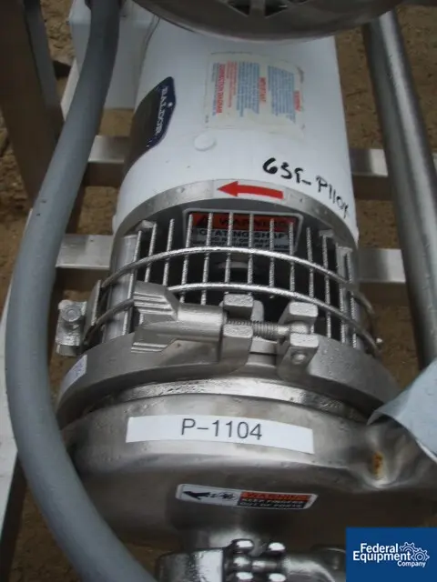 280 GPM @ 169' TDH, Waukesha #C216, sanitary Stainless Steel centrifugal pump, 3 HP, #29603 - Image 1