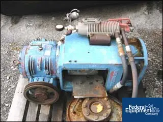 20 HP Pfaudler #5RW, agitator drive, 15:1 gear box ratio, mechanical seal w/lubricator, belt driven, #22474 - Image 1