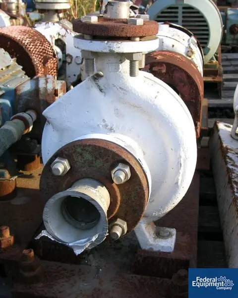 Durco, centrifugal pump, 1.5" x 1" x 6", D4 alloy, 5 HP, #24373 (2 available) - Image 3