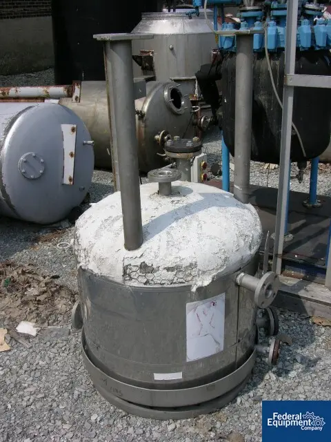 40 gallon Precision Stainless reactor body, 316L Stainless Steel, 30 psi, jacketed for /100 psi #22947 - Image 1