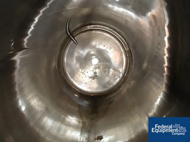200 gallon Mueller, Stainless Steel reactor, 50 psi, jacketed 100 psi, #28003 - Image 7