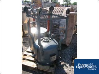 25 gallon Pfaudler glass lined kettle, jacketed for 115 psi @ 650°F, #20251 - Image 1