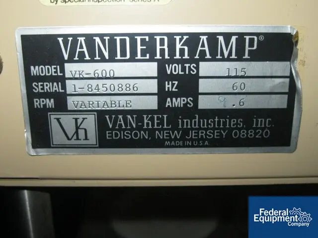 Vanderkamp #600, dissolution tester, #26560 - Image 8