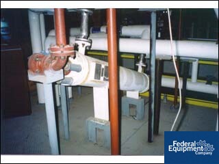 21 sq.ft. Sigri/Roben #DK72-08-6-1 graphite heat exchanger, graphite tube side, carbon steel shell side - Image 1