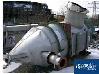 395 sq.ft., Mikro Pulsaire #37-6-100, dust collector, Stainless Steel, #21885 - Image 2