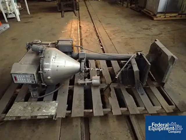All-Fill #B, powder auger filler, Stainless Steel contact surfaces, used, #21394 - Image 1
