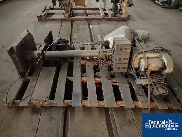 All-Fill #B, powder auger filler, Stainless Steel contact surfaces, used, #21394 - Image 3