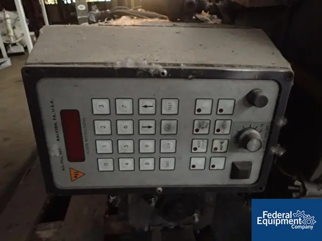 All-Fill #B, powder auger filler, Stainless Steel contact surfaces, used, #21394 - Image 8