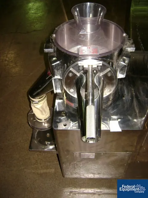 Fuji Paudal #QJ-230, Stainless Steel Marumerizer, rated up to 30 kg/hr., #30420 - Image 2