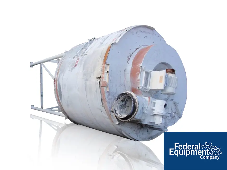 GEA Niro #F35, spray dry system, 304 Stainless Steel construction, 10' 9" deep cone bottom, 157" x 115" - Image 1