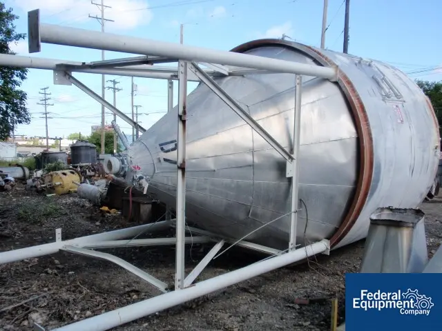 GEA Niro #F35, spray dry system, 304 Stainless Steel construction, 10' 9" deep cone bottom, 157" x 115" - Image 3