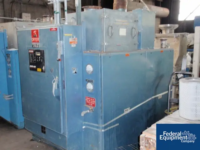Conair #D16A4000000S, dehumidifying hopper dryer, Compudry controls, 460 V. w/drying hopper, serial #8D0468 - Image 1