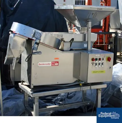 Seidenader #L650, tablet sorter, Stainless Steel, to 2500 pcs./min, sort oblong by length, bad are elimated - Image 1