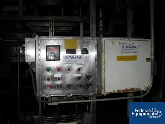 Alfa-Laval Tetra Pack #CRPX714-HGV, separator self cleaning Hermatic centrifuge, 22 KW motor, 1998, #34729 - Image 4