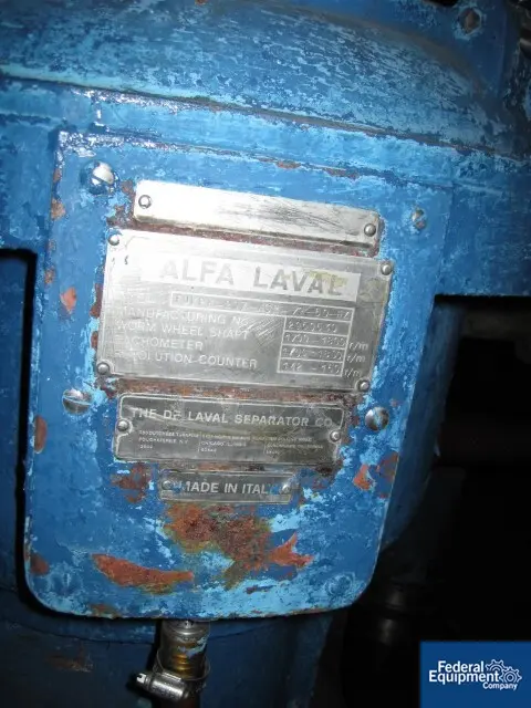 Alfa-Laval #VPX207-AGP-74, centrifuge, serial #295-0530, #34732 - Image 5