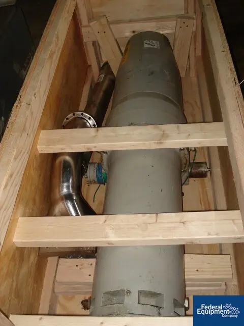 49" x 32" Krauss Maffei #VZO125/3.2C, basket centrifuge, 316L Stainless Steel, top load/unload, 40 HP, 1986 - Image 7