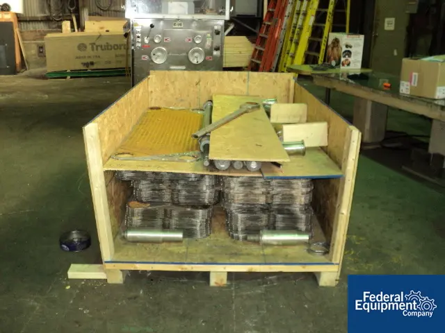 804 sq.ft., Alfa-Laval, H10-RC, Stainless Steel plate & frame heat exchanger, 145 psi, 119 plates, serial - Image 7