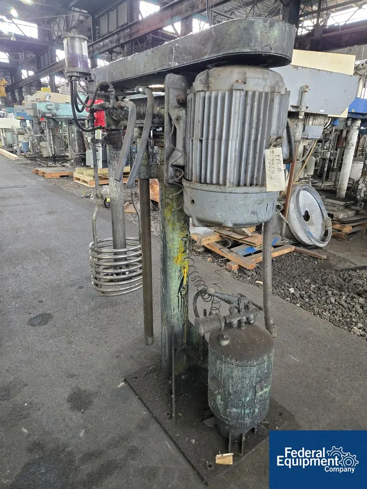 Kady mill, Stainless Steel rotor stator design, Stainless Steel cooling coil, lubrication system, 30 HP - Image 5