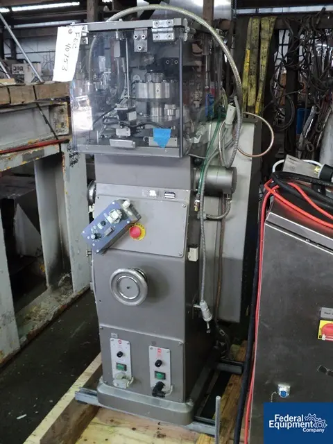 4 Ton, Korsch #PH106/DMS, 6-sta, B-tld, 40 KN comp.press, 15mm max.tablet diameter, 32400 TPH, Ser.#K1100007 - Image 6