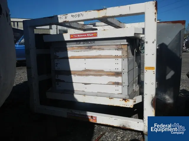 34" x 34" Great Western #711, sifter, 4-deck, on base w/1.5 HP, 230/460 V. motor, serial #2303, #40871 - Image 4