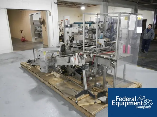 Omega Design #DL27, shrink bundler, to 26 bundles/min or 150 contain./min, 30" W x 11" H x 24" L heated - Image 4