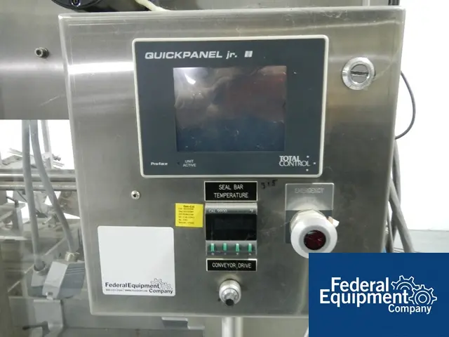 Omega Design #DL27, shrink bundler, to 26 bundles/min or 150 contain./min, 30" W x 11" H x 24" L heated - Image 7