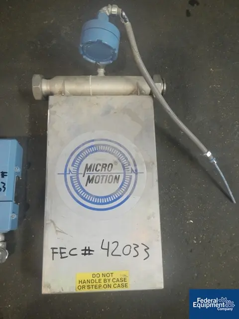 Micro Motion #DS-1509999, flow meter, Stainless Steel construction with transmitter, #42033 (7 available) - Image 2
